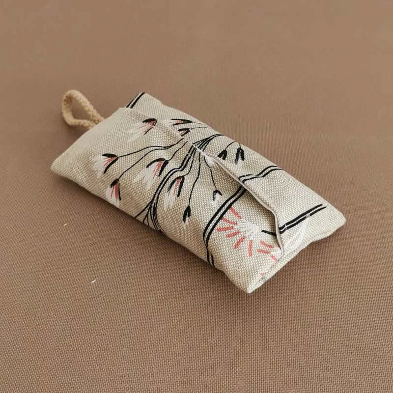 Pouzdro na kapesníky PTÁČCI A TRÁVY