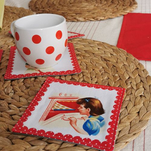 Prostírání, podkafíčka PEKAŘKA