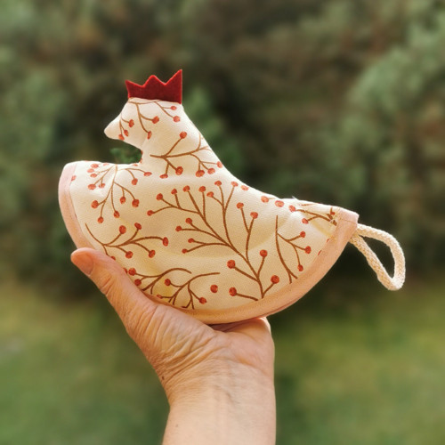 Chňapka SLEPIČKA větvičky