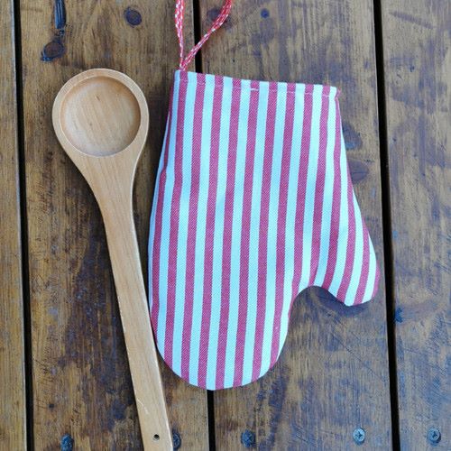 Rukavice PROUŽEK ČERVENÝ