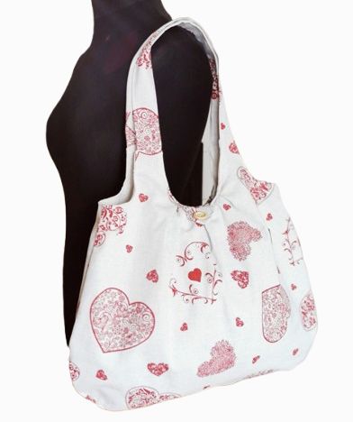 Velká taška SRDCE