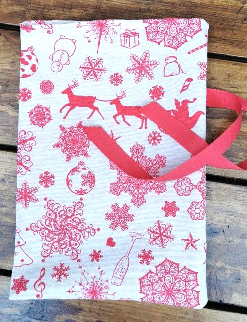 Látkový dárkový pytlík VÁNOCE