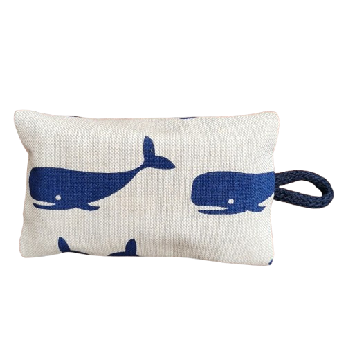 Pouzdro na kapesníky VELRYBKY