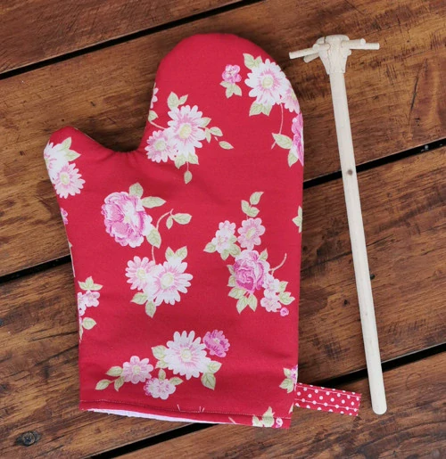 Kuchyňská chňapka ČERVENÁ