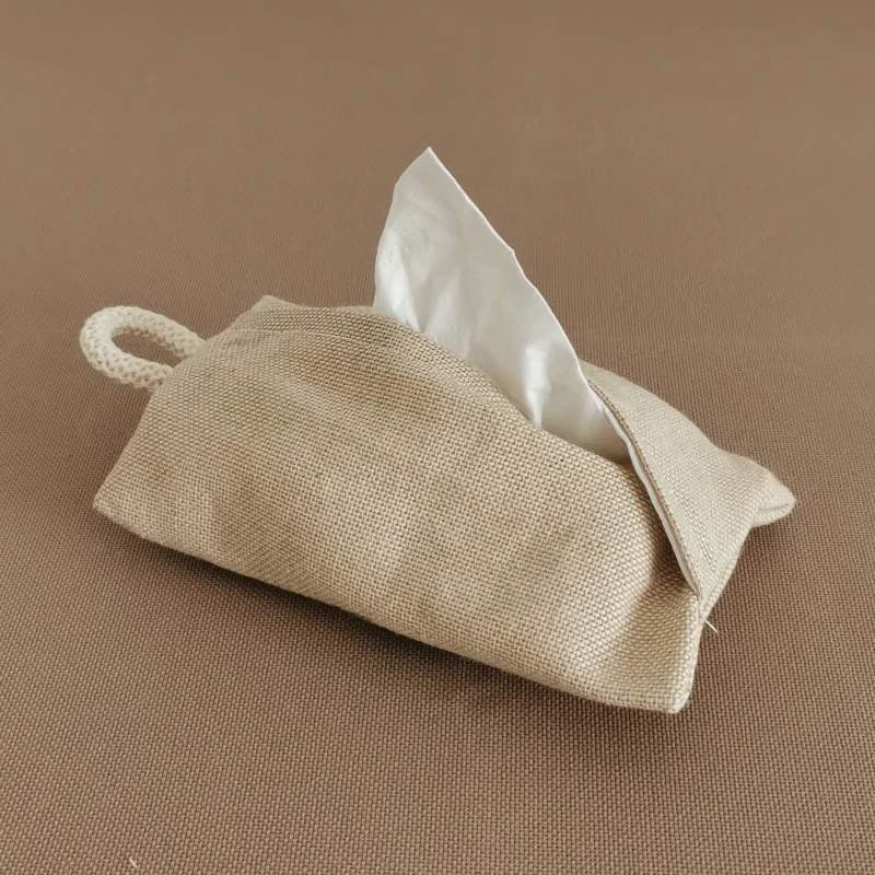 Pouzdro na kapesníky BÍLÉ KYTIČKY