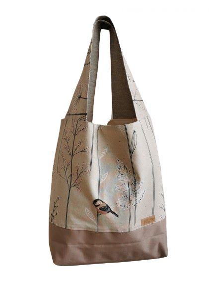 Velká látková kabela PTÁČCI