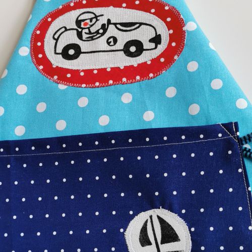 Zástěrka AUTÍČKO tisk