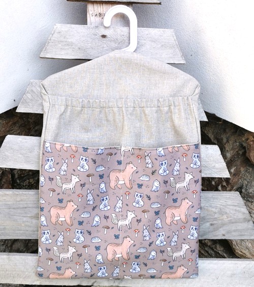 Pytel, kapsář do školky LESNÍ ZVÍŘÁTKA