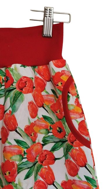 Dámská balonová sukně TULIPÁNY  vel.M/L