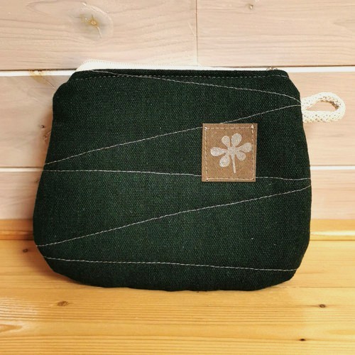 Kapsička lněná  ZELENÁ