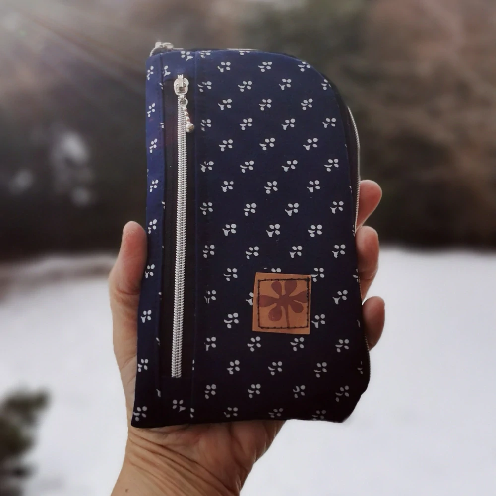 Pouzdro na telefon MODROTISK