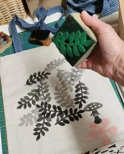 Nákupní taška, RUČNÍ TISK