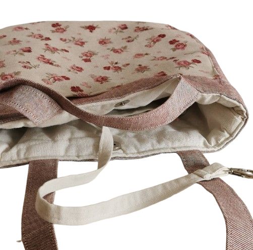 Kabelka s kapsou RŮŽIČKY