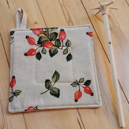  Chňapka/podložka ŠÍPKY