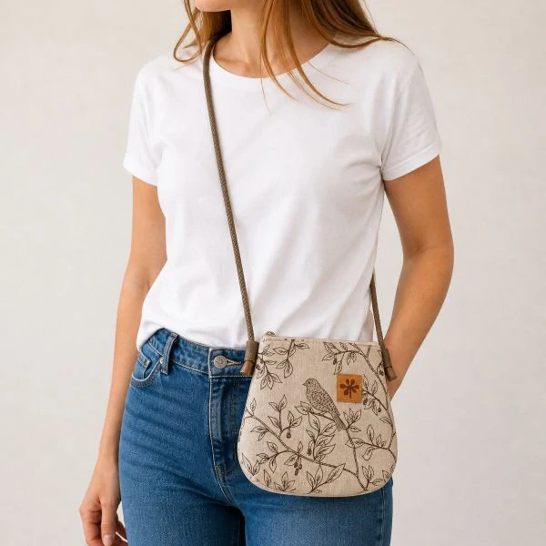  Crossbody taštička PTÁCI NA VĚTVÍCH