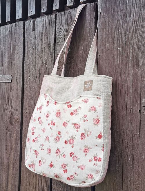 Kabelka s kapsou RŮŽIČKY