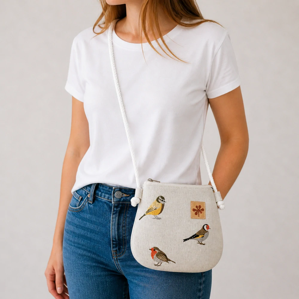Crossbody taštička PTÁČCI