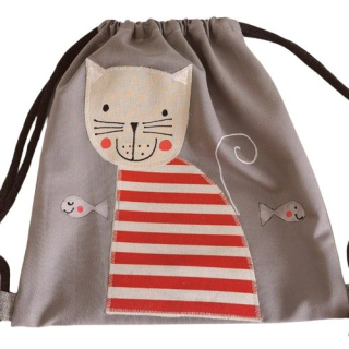 Pytlík na bačkory KOČIČKA