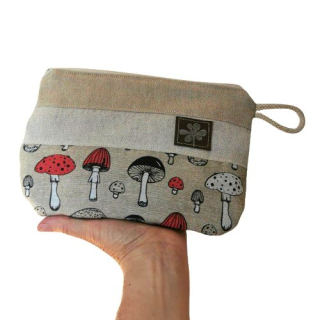 Taštička MUCHOMŮRKY větší