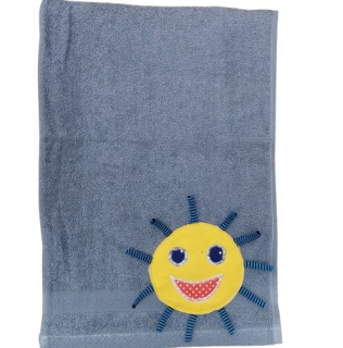 Ručník šedý SLUNÍČKO