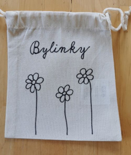 Látková omalovánka pytlíček BYLINKY