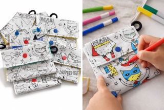 Peněženka k vybarvení SUPERHRDINOVÉ