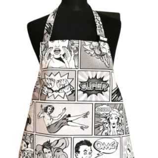 Zástěrka MILUJU VÝTVARKU