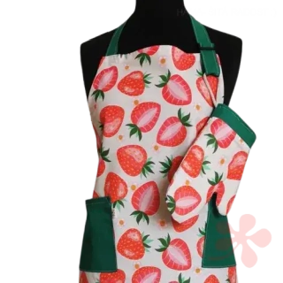 Dámská zástěra JAHODY