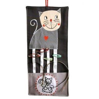 Sponkovník KOČIČKA šedý puntíček