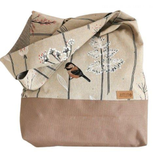 Velká látková kabela PTÁČCI